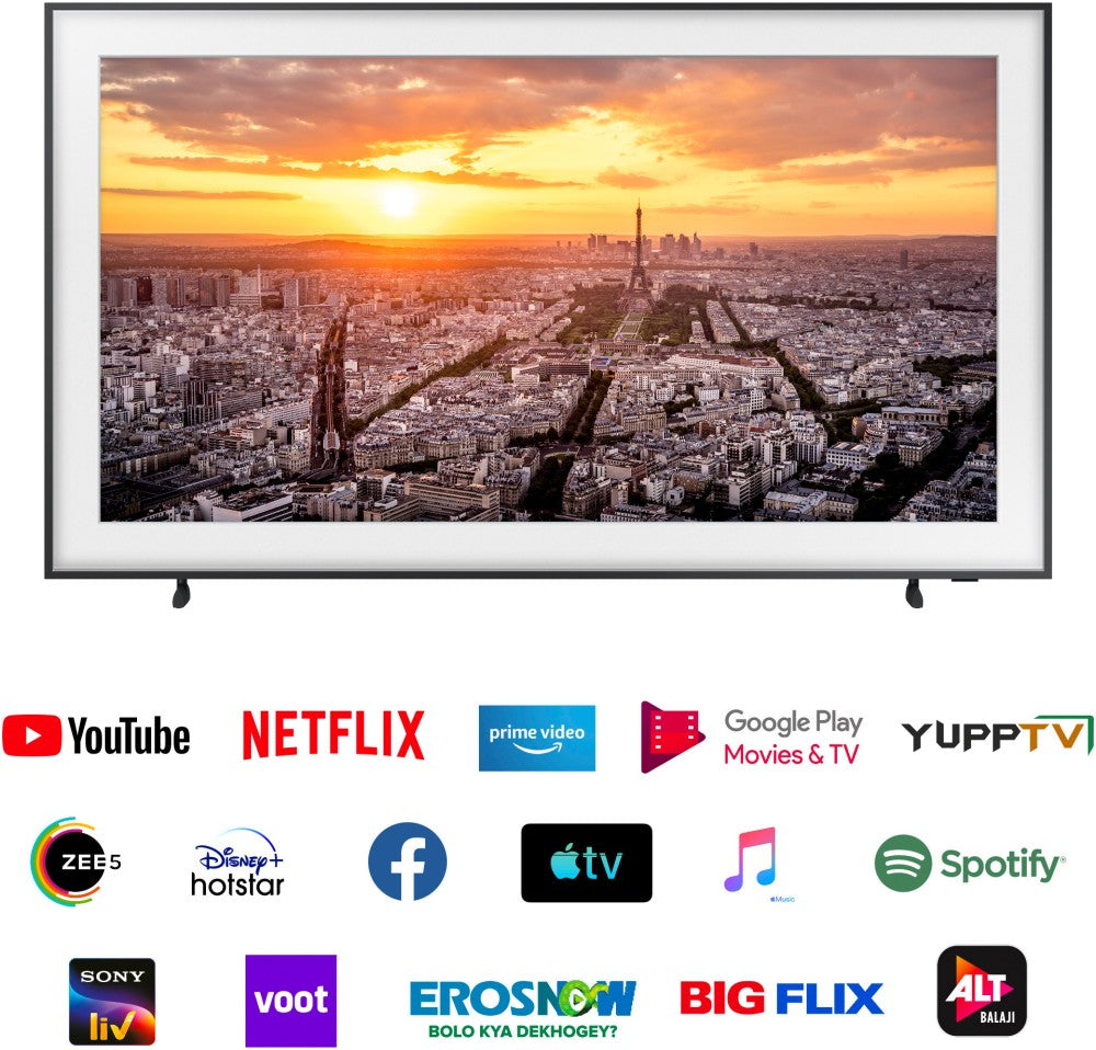 SAMSUNG The Frame 189 cm (75 inch) QLED Ultra HD (4K) Smart Tizen TV - QA75LS03BAKXXL