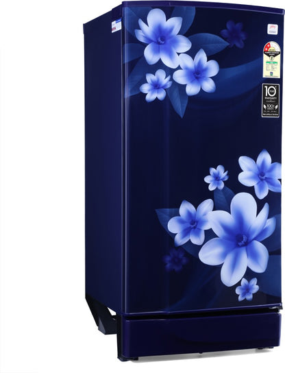 Godrej 180 L Direct Cool Single Door 2 Star Refrigerator - Pep Blue, RD EDGE 205B WRF PP BL