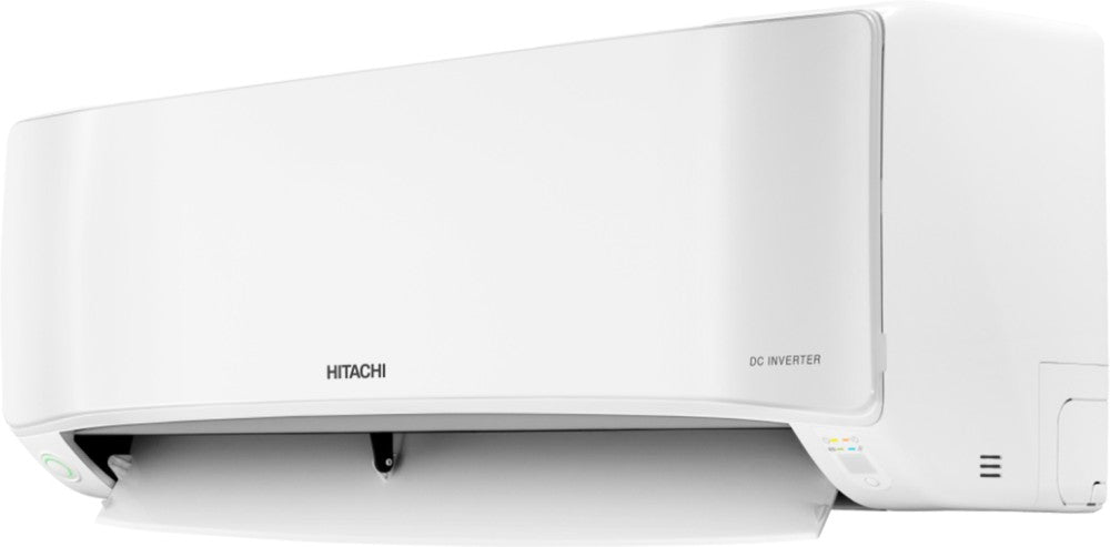 Hitachi Ice Clean Frost Wash Technology 2023 Model 1.5 Ton 3 Star Split Inverter Xpandable plus Ambience Light R 32 AC with Wi-fi Connect  - White - RAS.V318PCAIBHE (RAK.V318PCAIBHE / RAC.318WCAIE), Copper Condenser