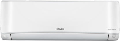 Hitachi Ice Clean Frost Wash Technology 2023 Model 1 Ton 5 Star Split Inverter Xpandable plus Ambience Light R 32 AC with Wi-fi Connect  - White - RAS.V512PCAIBHE (RAK.V512PCAIBHE / RAC.512WCAIE), Copper Condenser