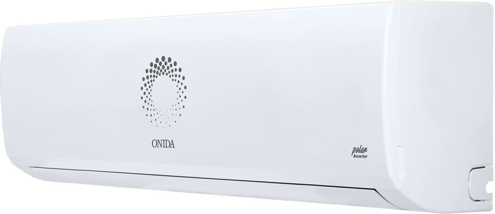 ONIDA 1.5 Ton 5 Star Split Inverter AC  - White - IR185PRS, Copper Condenser