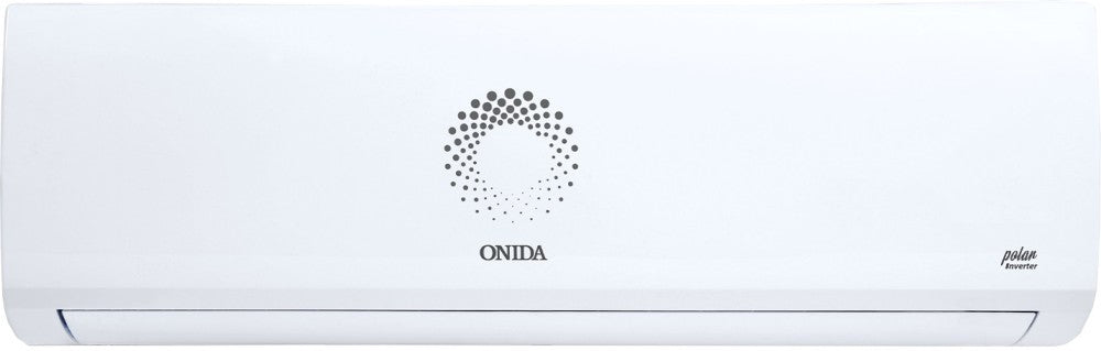 ONIDA 1.5 Ton 5 Star Split Inverter AC  - White - IR185PRS, Copper Condenser