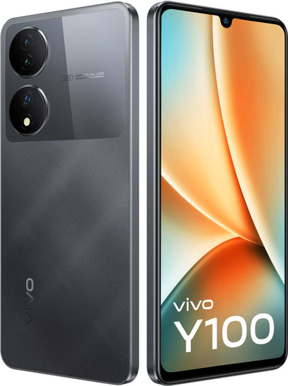 vivo Y100 5G (Metal Black, 128 GB) - 8 GB RAM