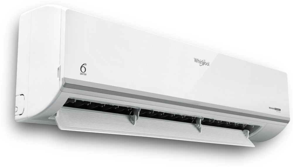 Whirlpool Convertible 4-in-1 Cooling 2023 Model 0.8 Ton 3 Star Split Inverter 6th Sense Technology AC  - White - Magicool 08T 3S INV CNV S3I1AJ0 (SAl10B33MCJ0), Copper Condenser