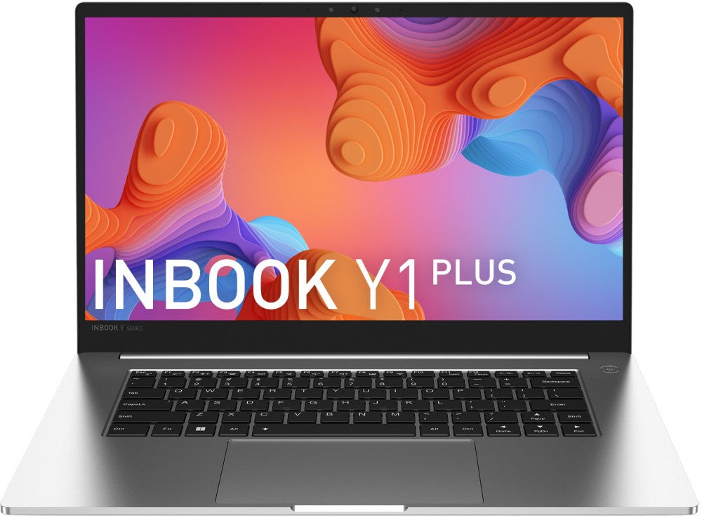 Infinix INBook Y1 Plus Intel Core i3 10th Gen - (8GB/512GB SSD/Windows 11 Home) XL28 पतला और हल्का लैपटॉप - 15.6 इंच, सिल्वर, 1.76 किलो