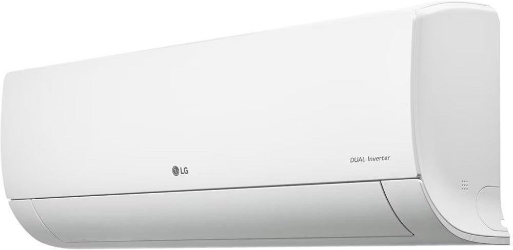 LG 1 Ton 5 Star Split Dual Inverter AC  - White - RS-Q14BNZE, Copper Condenser