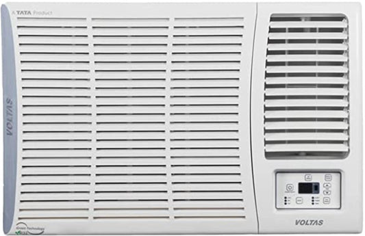 Voltas 1.5 Ton 3 Star Window AC  - White - 183 VECTRA PEARL(4011475), Copper Condenser