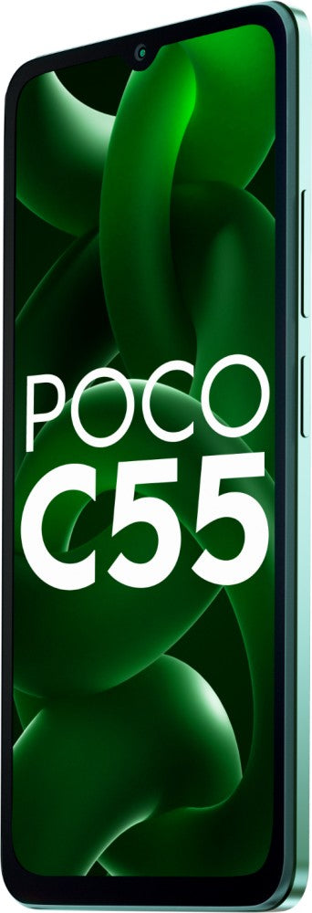 POCO C55 (Forest Green, 128 GB) - 6 GB RAM