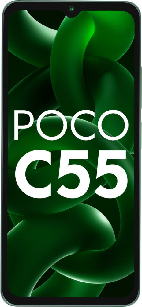 POCO C55 (Forest Green, 128 GB) - 6 GB RAM