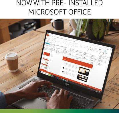 एसर एक्स्टेंसा 15 नॉन-गेमिंग राइजेन 3 क्वाड कोर 7320U - (8 जीबी/512 जीबी एसएसडी/विंडोज 11 होम) EX215-23 पतला और हल्का लैपटॉप - 15.6 इंच, स्टील ग्रे, 1.78 किलोग्राम, एमएस ऑफिस के साथ
