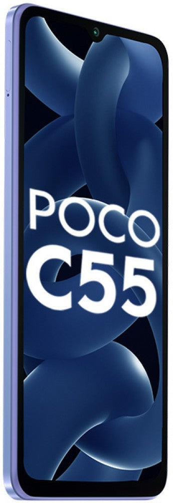 POCO C55 (Cool Blue, 64 GB) - 4 GB RAM