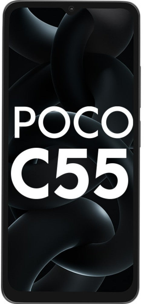 POCO C55 (Power Black, 64 GB) - 4 GB RAM