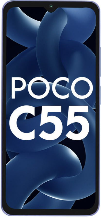 POCO C55 (Cool Blue, 64 GB) - 4 GB RAM