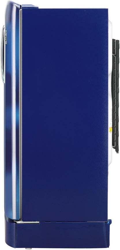 LG 205 L Direct Cool Single Door 3 Star Refrigerator with Base Drawer - Blue Charm, GL-D221ABCD