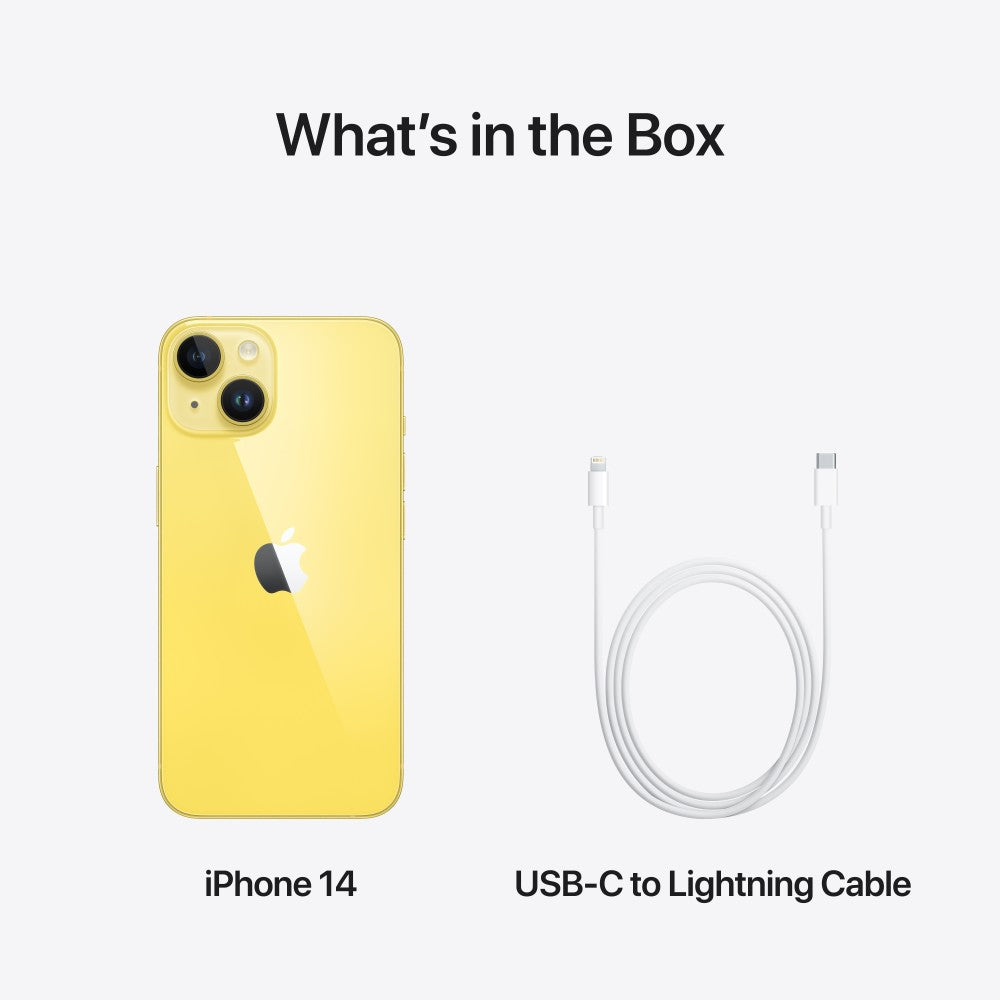 APPLE iPhone 14 (Yellow, 512 GB)