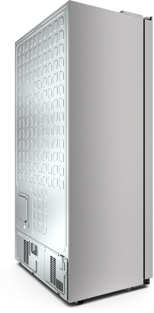 Hisense 564 L Frost Free Side by Side Inverter Technology Star Refrigerator  with Water Dispenser - Silver, RS564N4SSNW