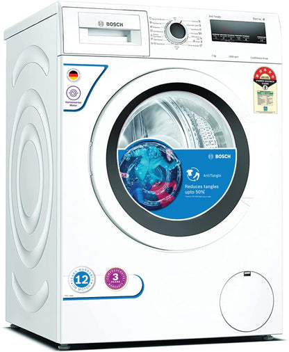 BOSCH 7 kg INVERTERTOUCHCONTROL,1200RPM Fully Automatic Front Load Washing Machine with In-built Heater White - WAJ2416EIN