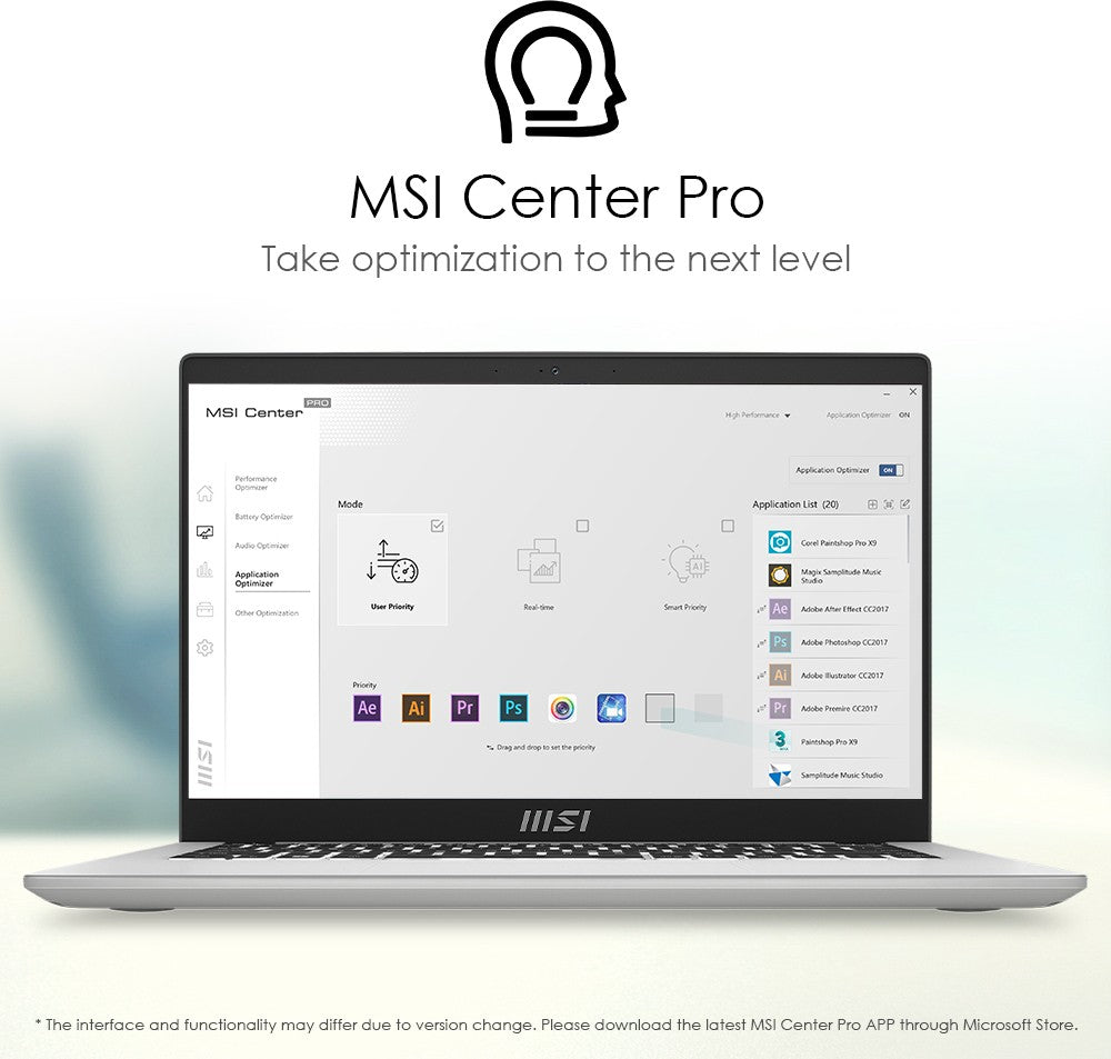 MSI Core i5 12th Gen - (16 GB/512 GB SSD/Windows 11 Home) मॉडर्न 14 C12M-439IN पतला और हल्का लैपटॉप - 14 इंच, अर्बन सिल्वर, 1.4 किलोग्राम