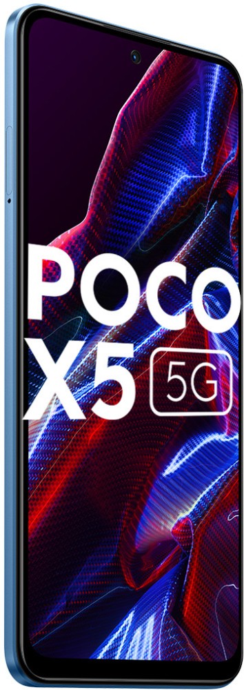 POCO X5 5G (वाइल्डकैट ब्लू, 128 जीबी) - 6 जीबी रैम