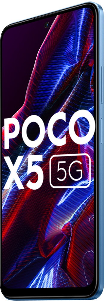 POCO X5 5G (वाइल्डकैट ब्लू, 128 जीबी) - 6 जीबी रैम