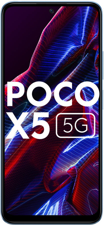 POCO X5 5G (वाइल्डकैट ब्लू, 128 जीबी) - 6 जीबी रैम