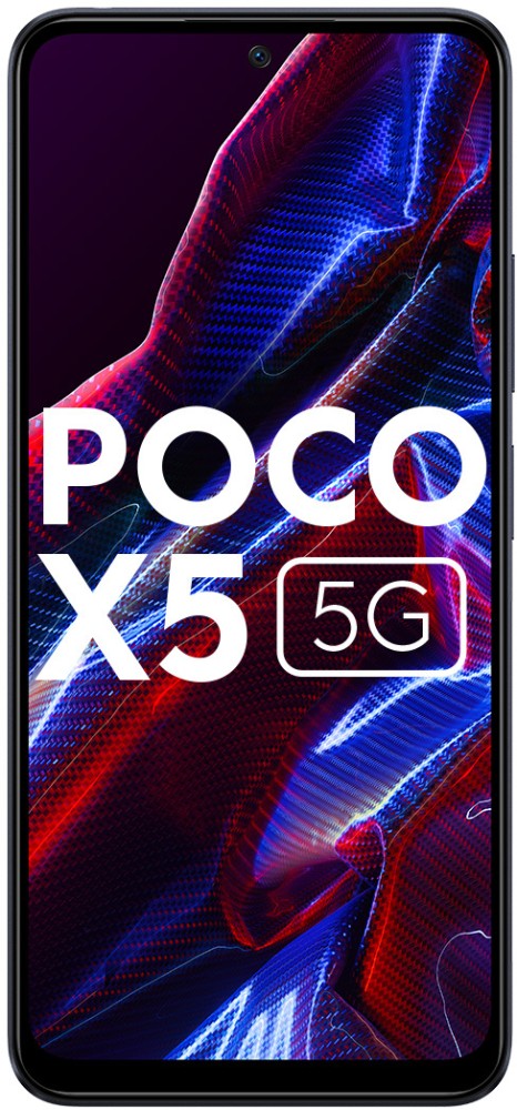 POCO X5 5G (Jaguar Black, 128 GB) - 6 GB RAM