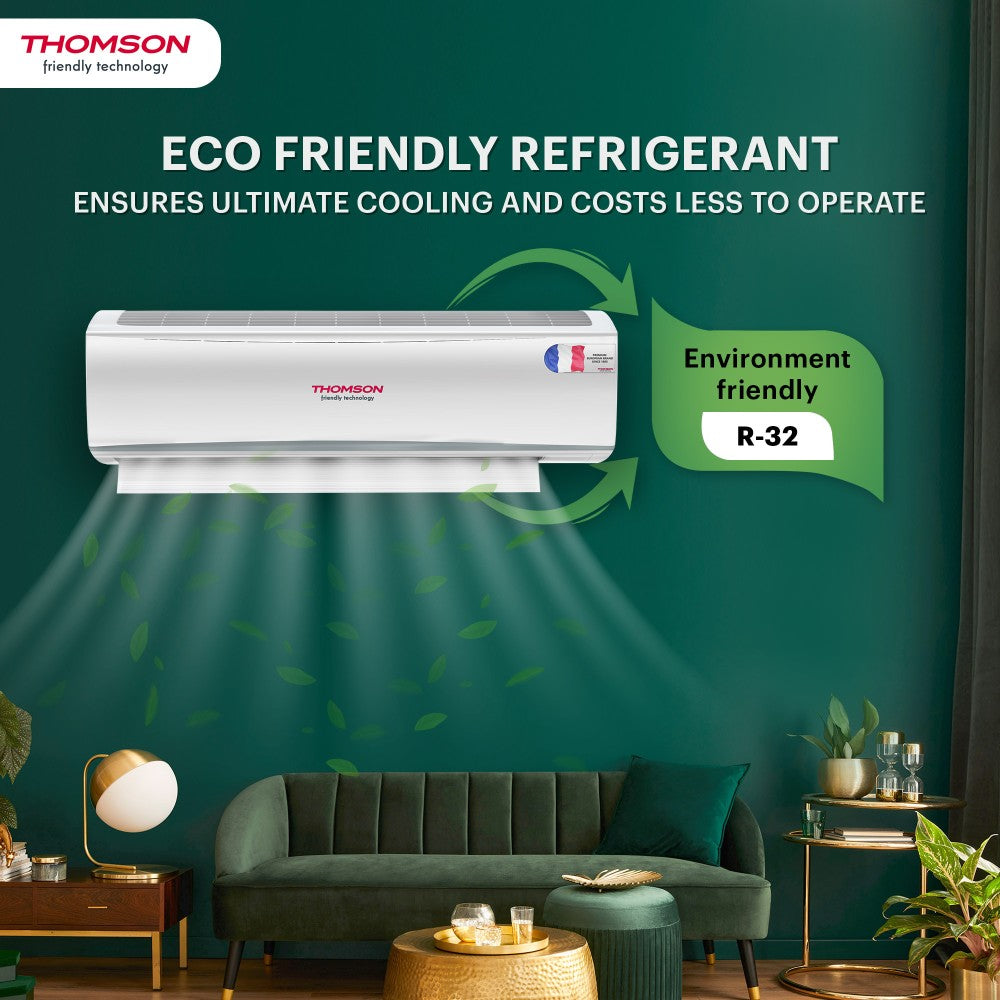 Thomson 1.5 Ton 2 Star Split With iBreeze Technology AC  - White - CPMF1502S, Copper Condenser