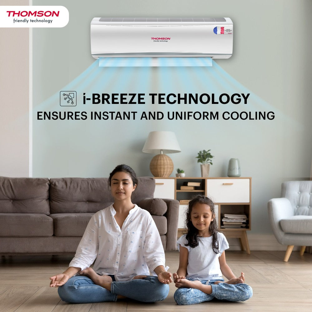 Thomson 1.5 Ton 2 Star Split With iBreeze Technology AC  - White - CPMF1502S, Copper Condenser