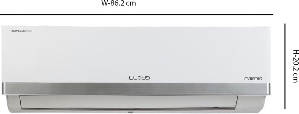 Lloyd 1 टन 3 स्टार स्प्लिट इन्वर्टर एसी - सफ़ेद - GLS12I3FWSBV, कॉपर कंडेंसर