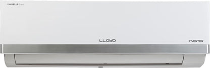 Lloyd 1.5 Ton 3 Star Split Inverter AC  - White - GLS18I3FWSBV, Copper Condenser