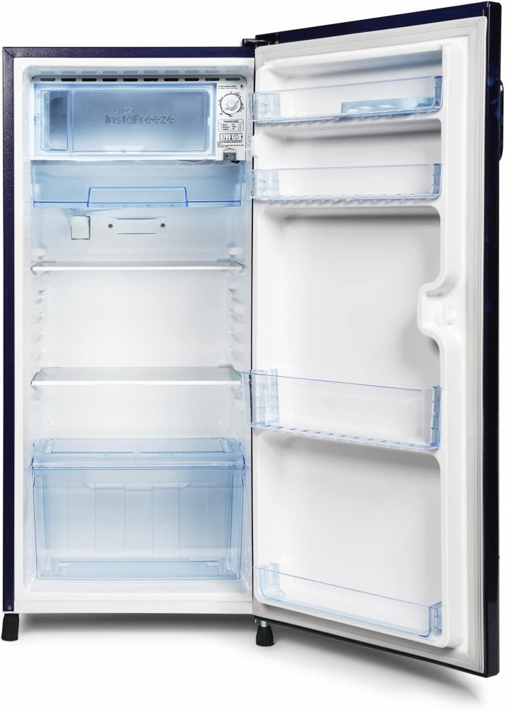 Lloyd 178 L Thermoelectric Cooling Single Door 3 Star Refrigerator - Cherry Blossom Blue, GLDC193SCBT4JC