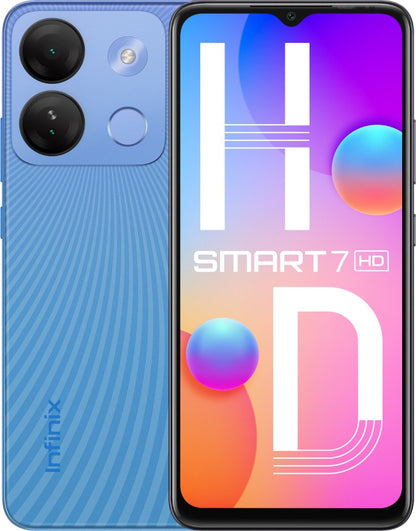 Infinix Smart 7 HD (Silk Blue, 64 GB) - 2 GB RAM