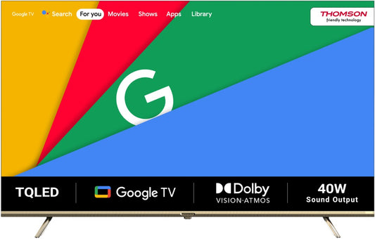 Thomson 164 cm (65 inch) Ultra HD (4K) LED Smart Google TV with Dolby Vision & Dolby Atmos - 65OPMAX9033