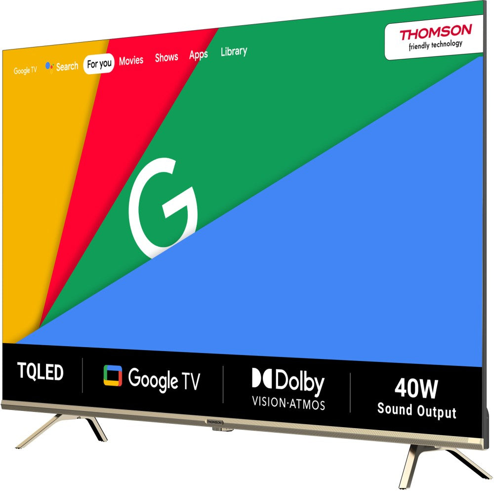 Thomson 164 cm (65 inch) Ultra HD (4K) LED Smart Google TV with Dolby Vision & Dolby Atmos - 65OPMAX9033