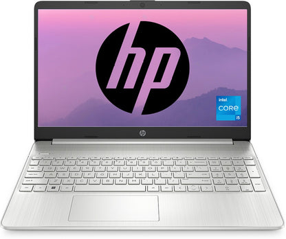 HP 15s (2023) Intel Core i5 11th Gen - (16 GB/512 GB SSD/Windows 11 Home) 15s-fr4001TU पतला और हल्का लैपटॉप - 15.6 इंच, नेचुरल सिल्वर, 1.69 किलोग्राम, MS ऑफिस के साथ