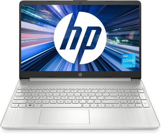 HP लैपटॉप Core i3 11वीं जेनरेशन - (8GB/512GB SSD/Windows 11 Home) 15s-fq2717TU पतला और हल्का लैपटॉप - 15.6 इंच, नेचुरल सिल्वर, 1.69 Kg, MS Office के साथ