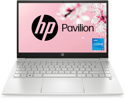 HP Pavilion Core i7 12th Gen - (16 GB/1 TB SSD/Windows 11 Home) 14-dv2015TU पतला और हल्का लैपटॉप - 14 इंच, नेचुरल सिल्वर, 1.41 किलोग्राम, MS ऑफिस के साथ