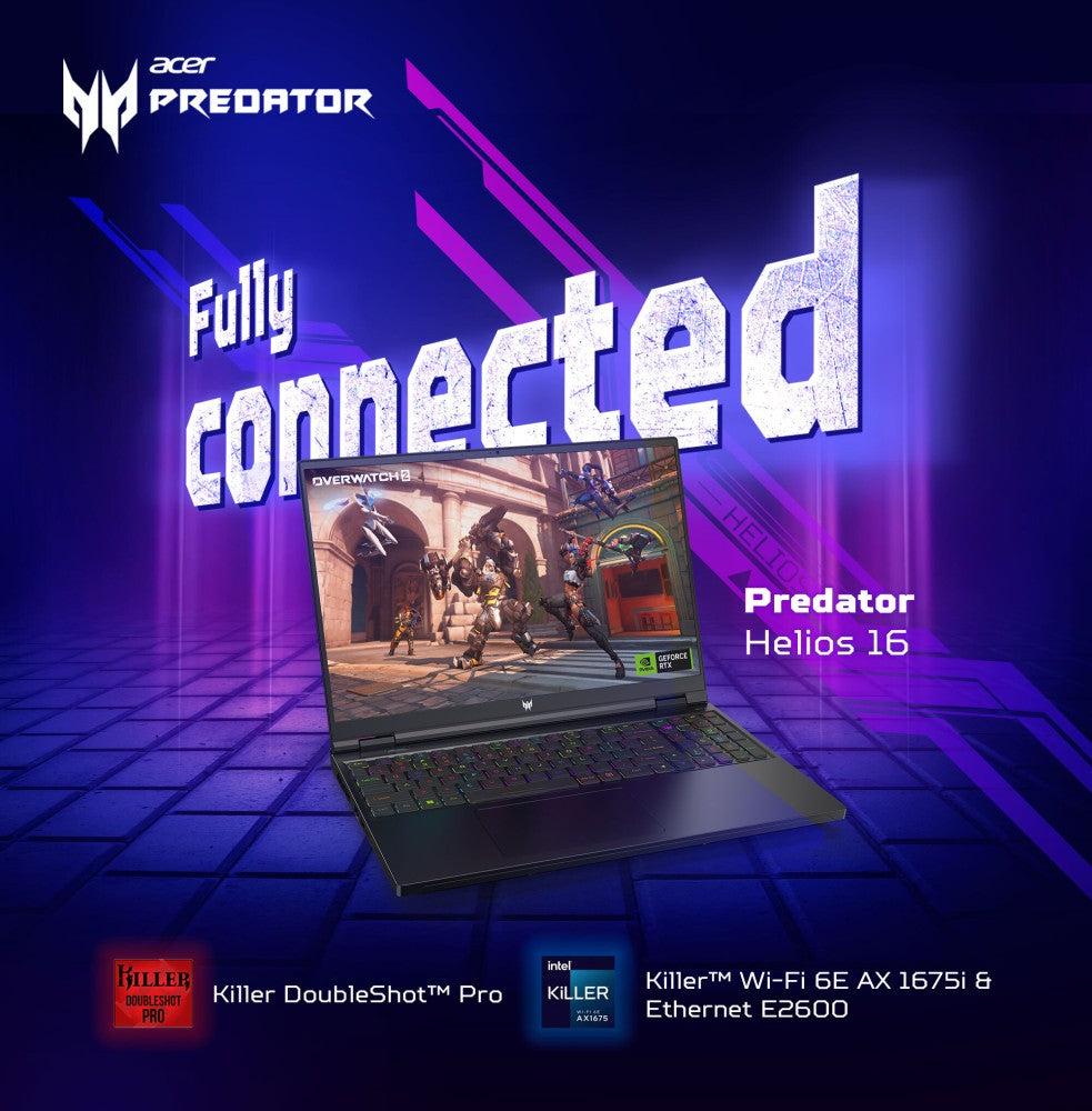 Acer Predator (2023) Core i9 13th Gen - (32 GB/1 TB SSD/Windows 11 Home/12 GB ग्राफ़िक/NVIDIA GeForce RTX 4080) PH16-71 गेमिंग लैपटॉप - 16 इंच, एबिसल ब्लैक