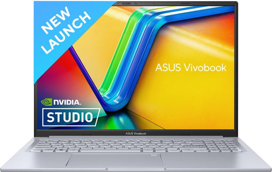 ASUS Vivobook 16X (2023) Intel H-Series Core i5 12th Gen - (16 GB/512 GB SSD/Windows 11 Home/4 GB Graphics/NVIDIA GeForce RTX 3050/120 Hz) K3605ZC-MB542WS Creator Laptop - 16 Inch, Cool Silver, 1.80 Kg, With MS Office