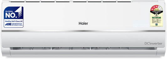 Haier Frost Self-Clean 2023 Model 1 Ton 3 Star Split Inverter Cooling at Extreme Temperature, Super Anti-corrosion AC  - White - HS11V-TMS3BE-INV/HU11-3BE-INV, Copper Condenser