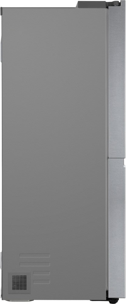 LG 655 L Frost Free Side by Side Refrigerator - Dazzle Steel, GL-B257HDSY