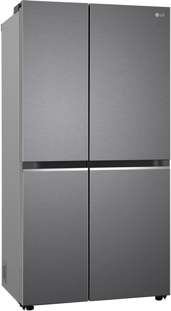 LG 655 L Frost Free Side by Side Refrigerator - Dazzle Steel, GL-B257HDSY