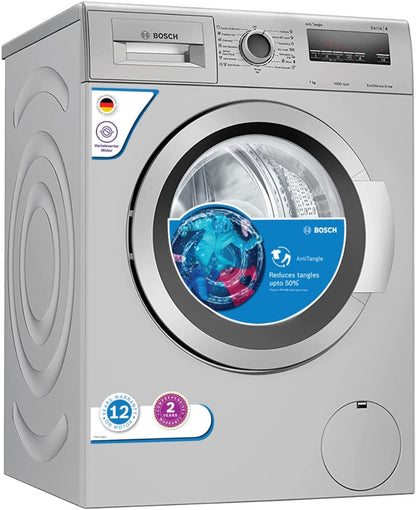 BOSCH 7 kg Fully Automatic Front Load Washing Machine with In-built Heater Silver - WAJ2016SIN