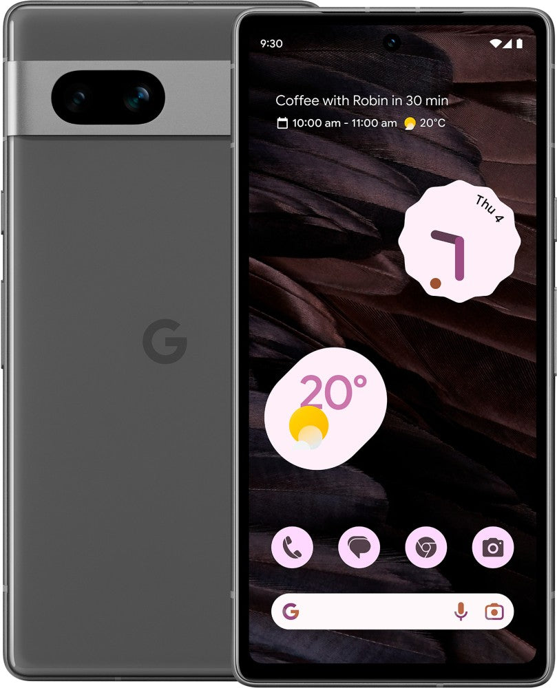 Google Pixel 7a (Charcoal, 128 GB) - 8 GB RAM