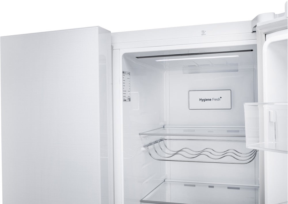 LG 655 L Frost Free Side by Side Refrigerator - Linnen White, GL-B257DLWX