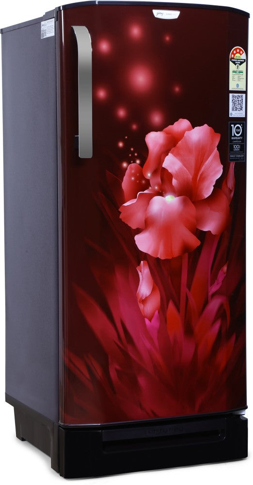 Godrej 180 L Direct Cool Single Door 4 Star Refrigerator - Aqua Wine, RD EDGENEO 207D TDF AQ WN