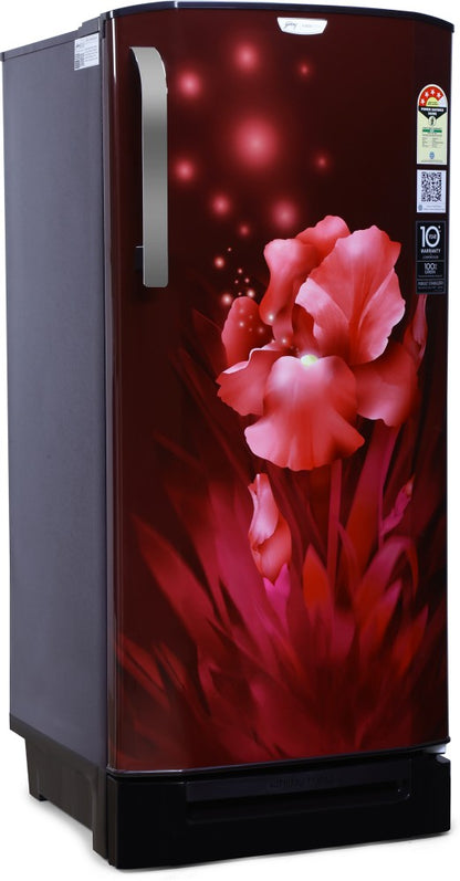 Godrej 180 L Direct Cool Single Door 4 Star Refrigerator - Aqua Wine, RD EDGENEO 207D TDF AQ WN