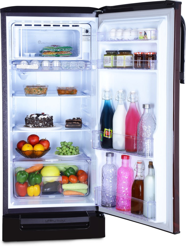 Godrej 180 L Direct Cool Single Door 4 Star Refrigerator - Aqua Wine, RD EDGENEO 207D TDF AQ WN