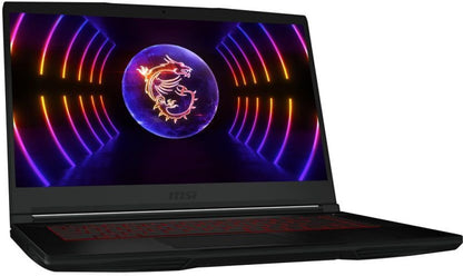 MSI Core i5 12वीं पीढ़ी - (16 GB/1 TB HDD/256 GB SSD/Windows 11 Home/6 GB ग्राफ़िक्स/NVIDIA GeForce RTX 4050) पतला GF63 12VE-267IN गेमिंग लैपटॉप - 15.6 इंच, काला, 1.86 किलोग्राम