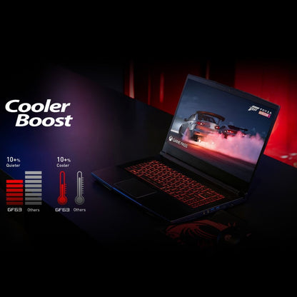 MSI Core i5 12वीं पीढ़ी - (16 GB/1 TB HDD/256 GB SSD/Windows 11 Home/6 GB ग्राफ़िक्स/NVIDIA GeForce RTX 4050) पतला GF63 12VE-267IN गेमिंग लैपटॉप - 15.6 इंच, काला, 1.86 किलोग्राम